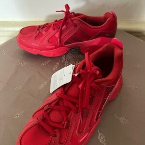adidas Red Athletic Shoes